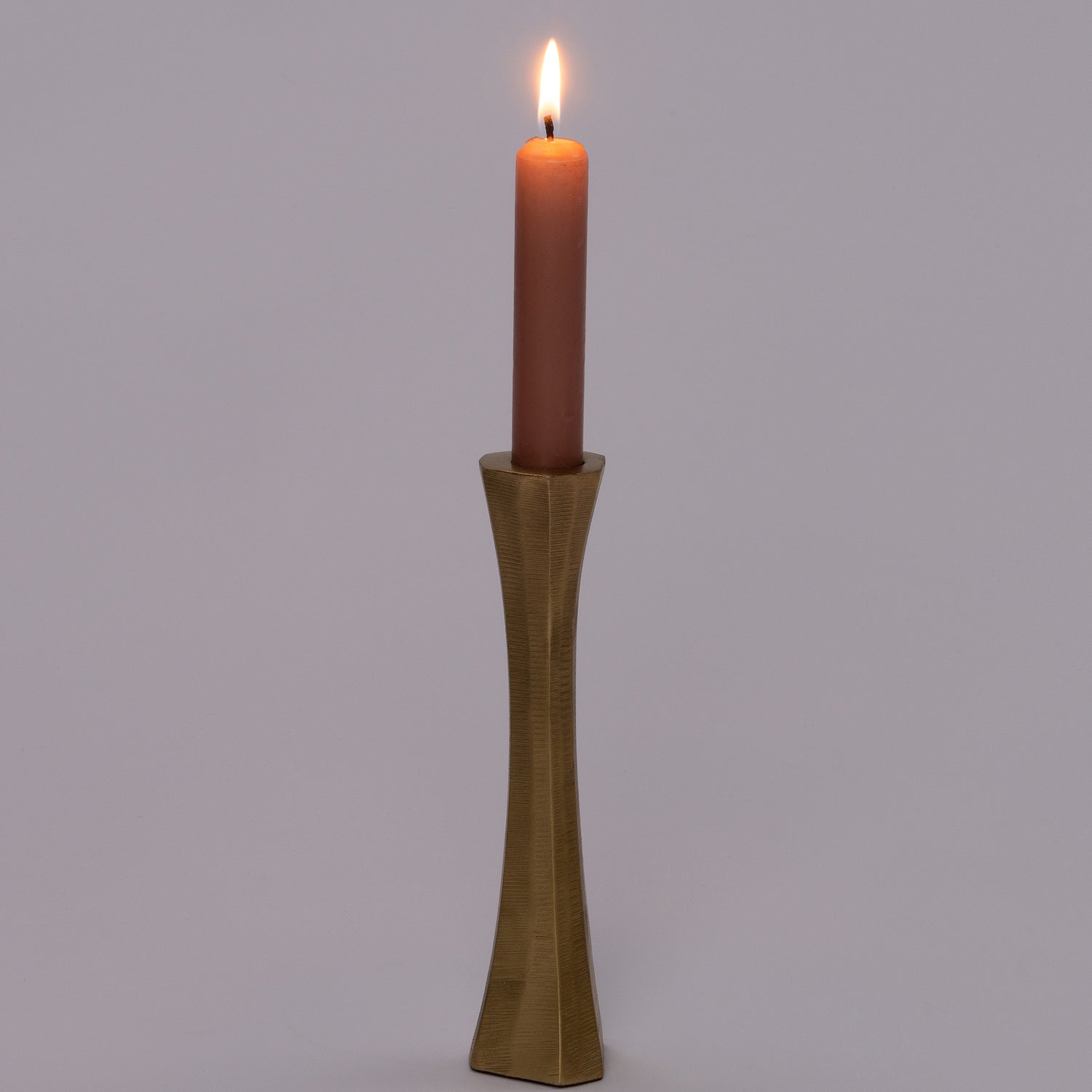 Intratuin kandelaar Kik goud D 4 H 19 cm