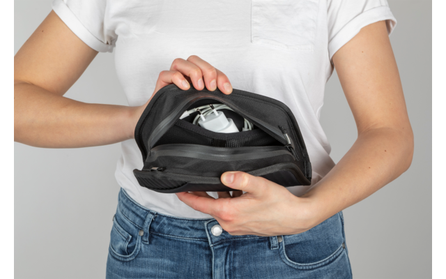 Fidlock Twist Essential Bag M mit Bike Base Tasche mit Flaschenhaltersystem für Fahrradrahmen 1,1 Liter