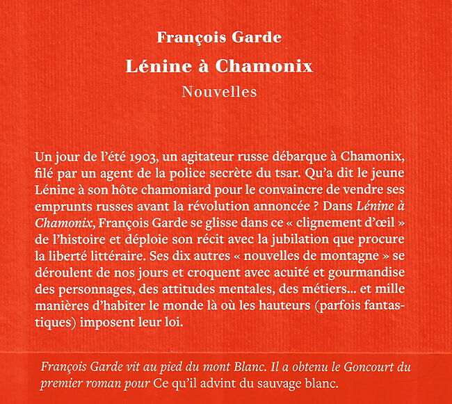GUERIN - LENINE A CHAMONIX