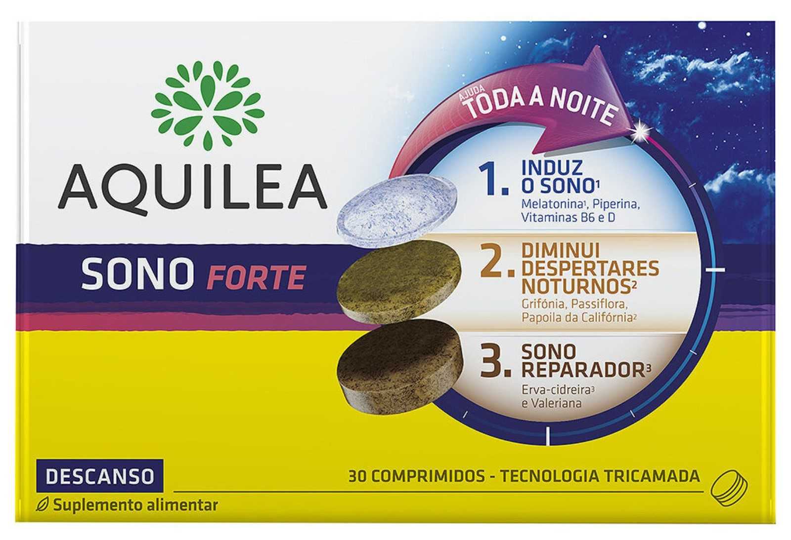 Uriach Theralab Aquilea Sono Forte 30 comprimidos