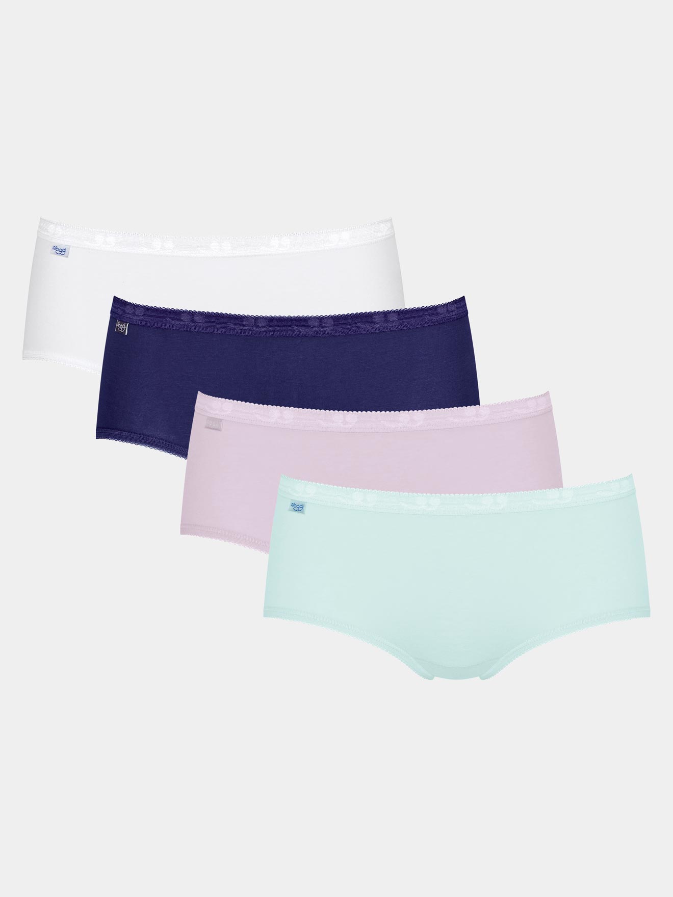 Culotte midi lot de 3 + 1 gratuite