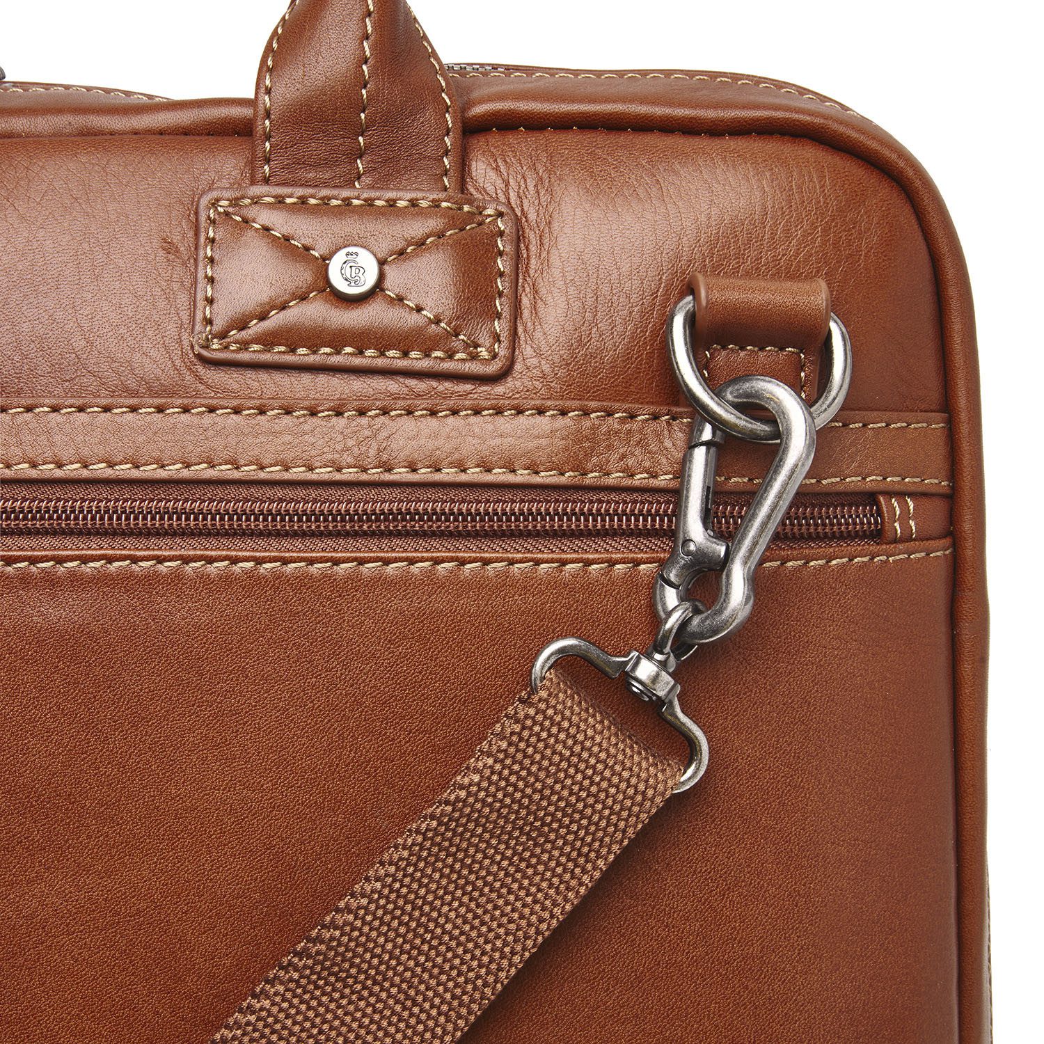 Castelijn & Beerens Firenze Laptoptas 15,6 inch + Tablet RFID Cognac