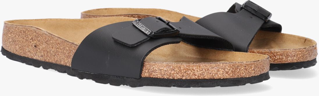 BIRKENSTOCK zwarte birkenstock slippers madrid