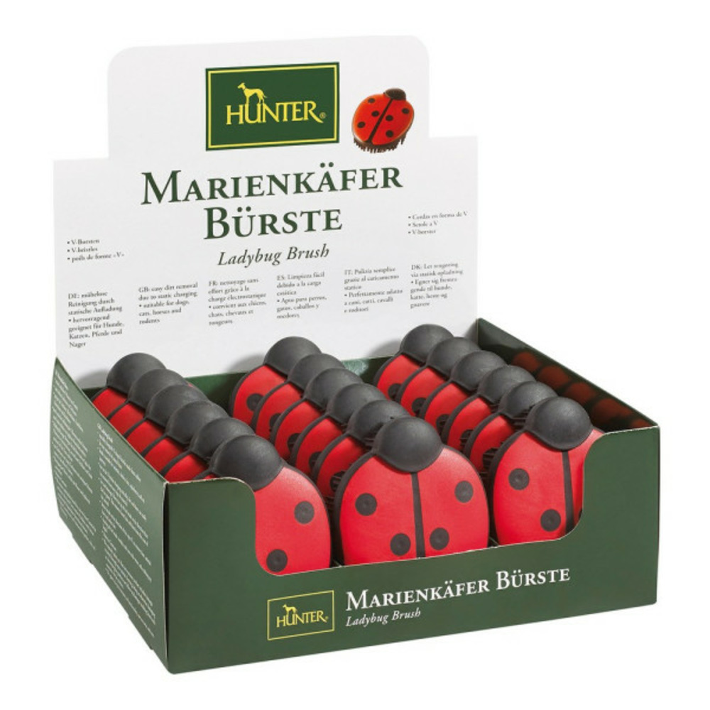 Brosse pour enlever les poils coccinelle 15 unités