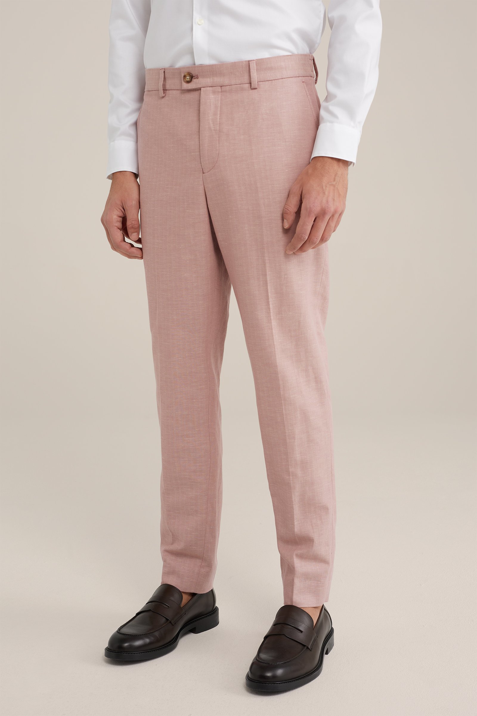 premium linnenmix pantalon Van Gils Oudroze