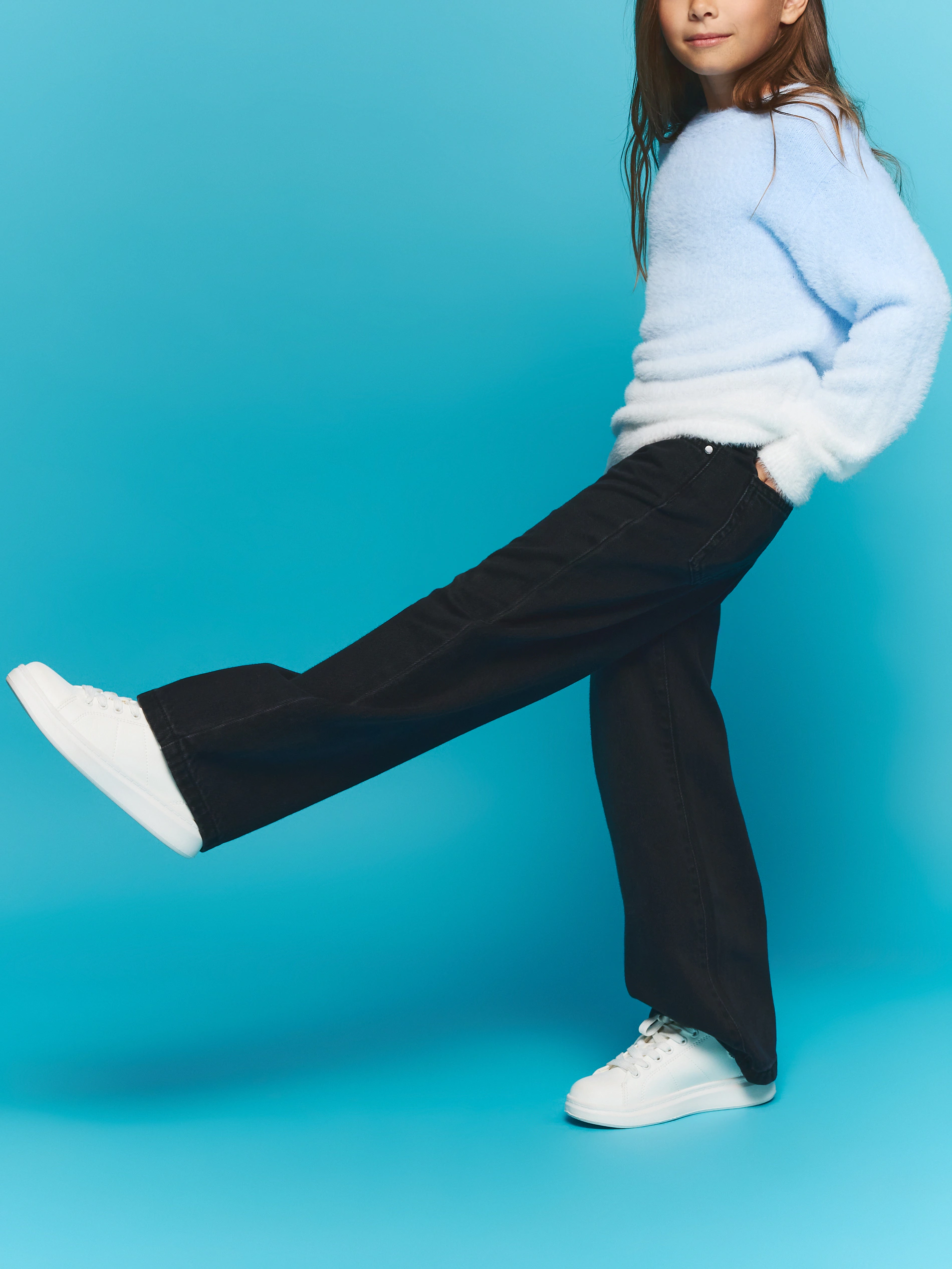 Jeans im Wide-leg-Fit
