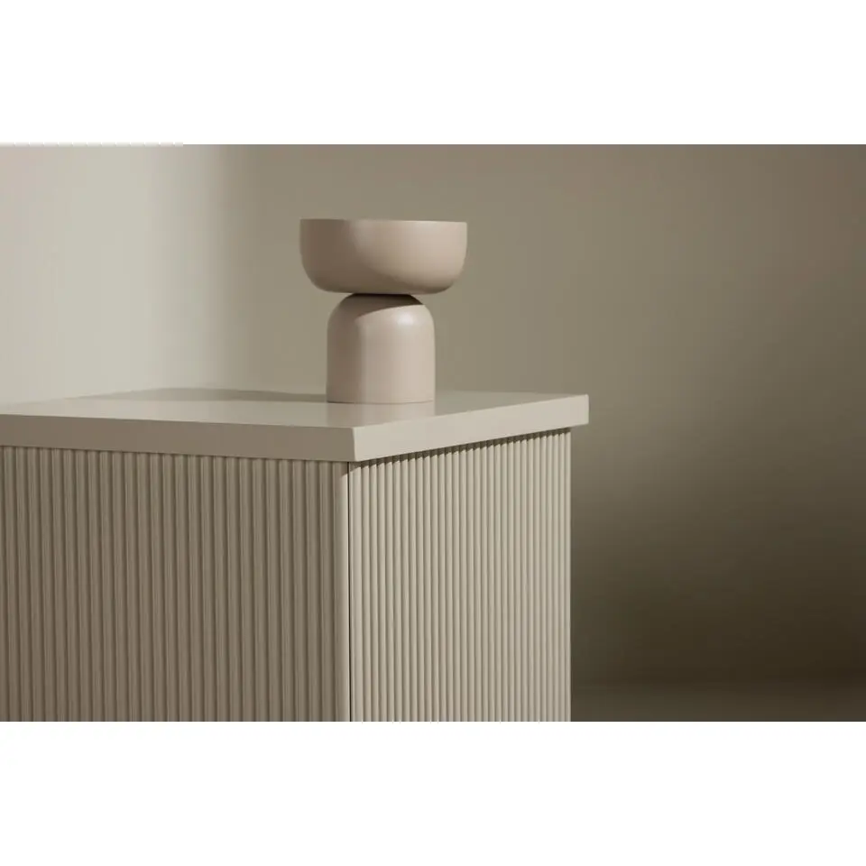 Bijzettafel Vierkant - Beige MDF - 40x40x45cm - Lenox