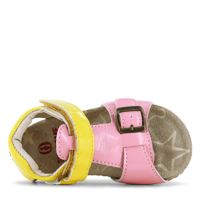 Shoesme glänzende gelbe Sandale