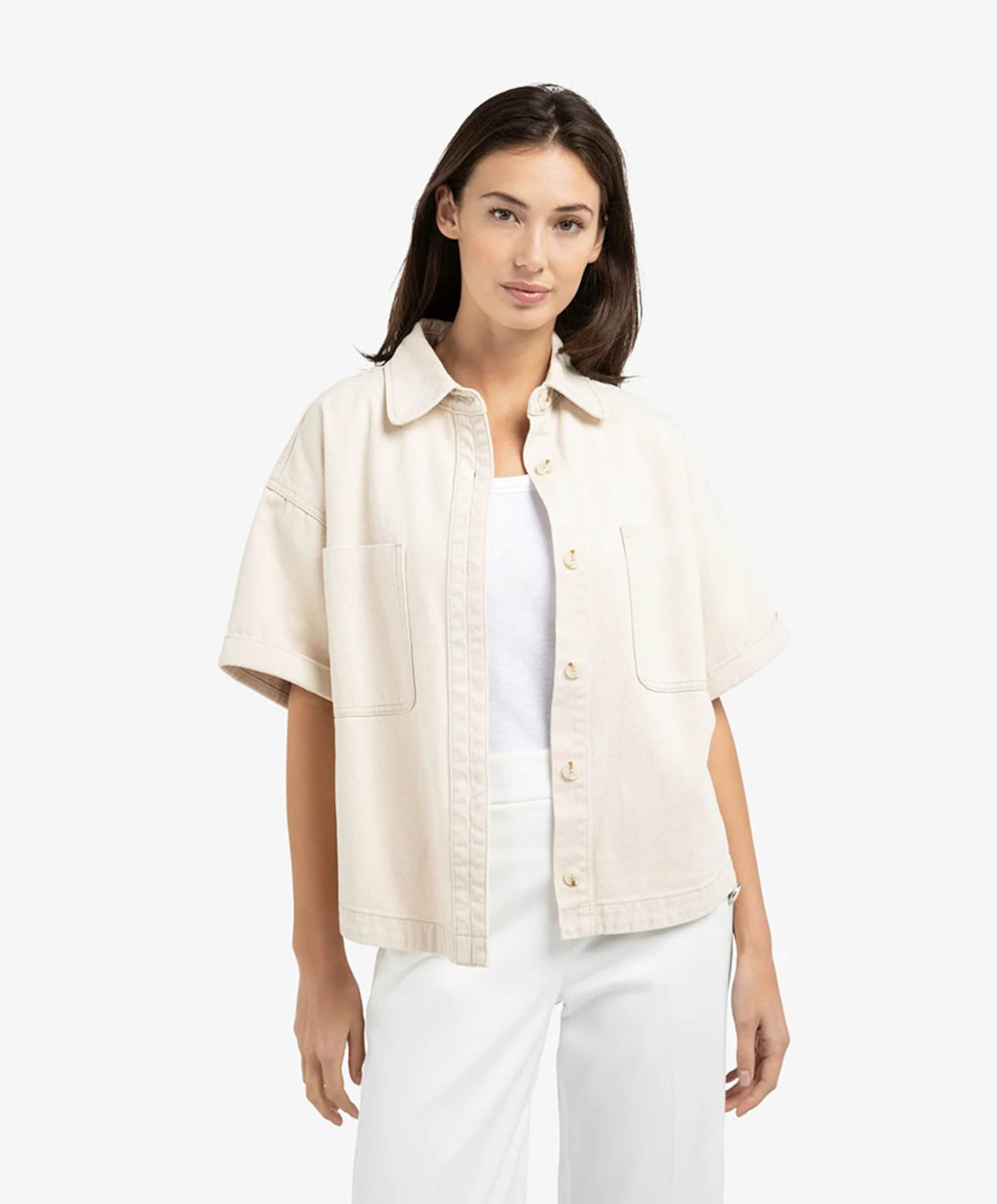 YAYA Dames spijkerjas  beige