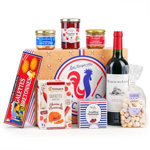 Coffret cadeau gourmand cocorico