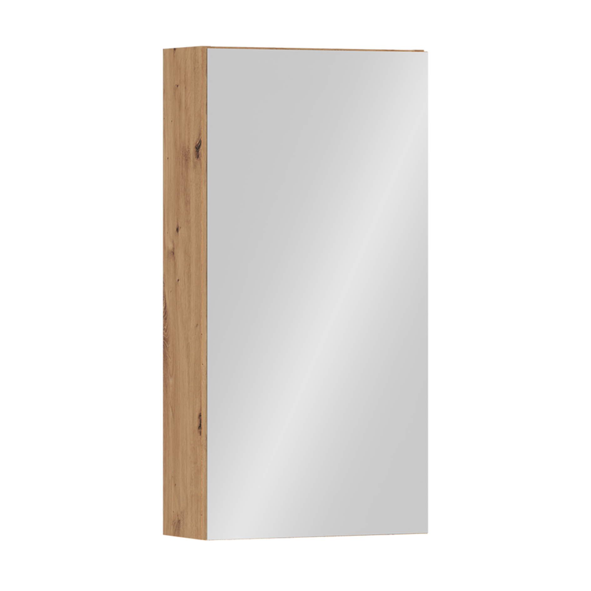 Spiegelschrank - Artisan Eiche - 38 cm breit
