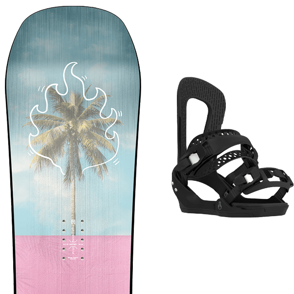 Pack snowboard NITRO CHEAP TRILLS + Fix