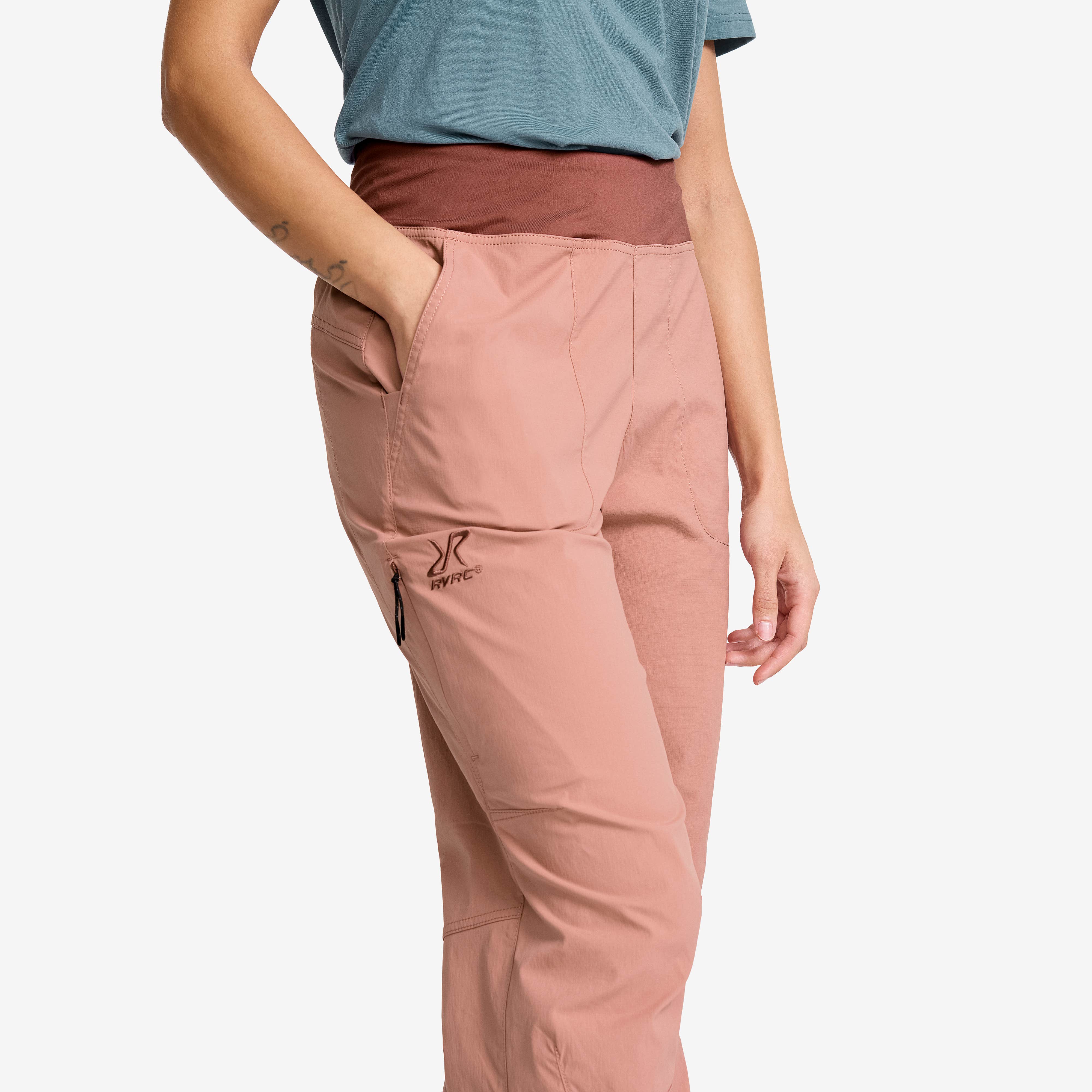 Breezy Ankle Outdoor Pants Dame Nostalgia Rose