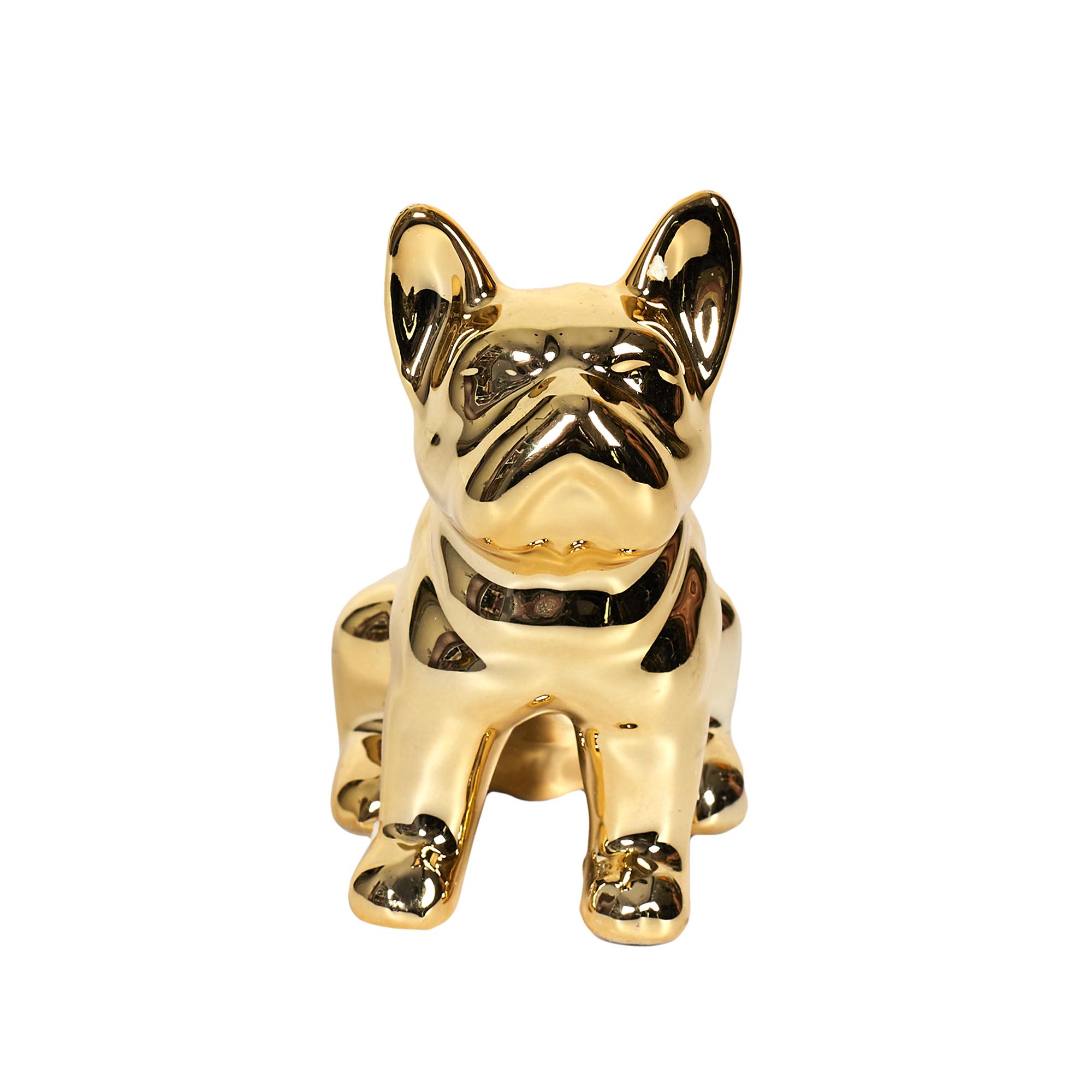 DECO MINI BULLDOG CERAMIQUE 10CM