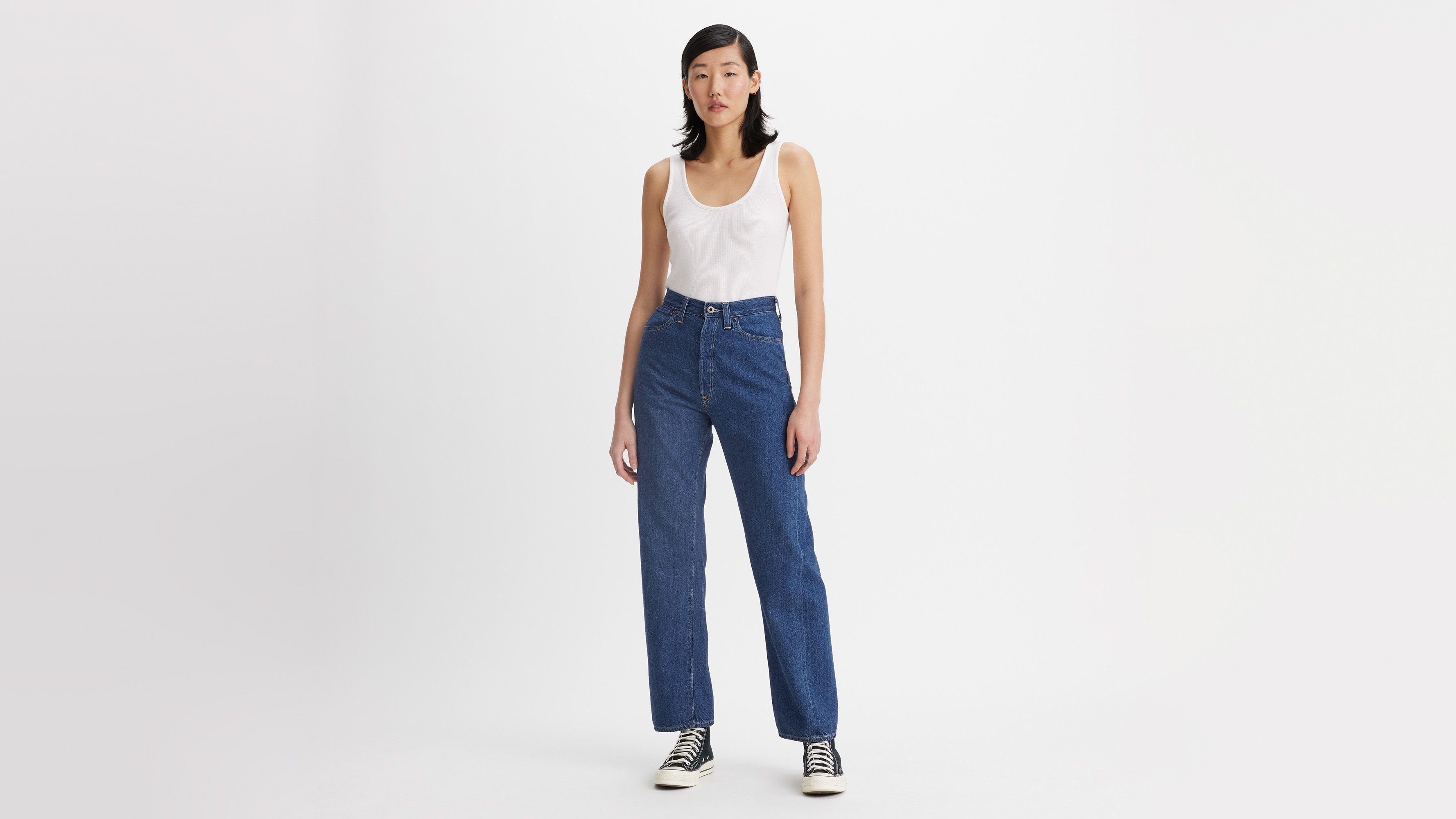 Levi's® Vintage Clothing jean 401™ - Rinse - Bleu