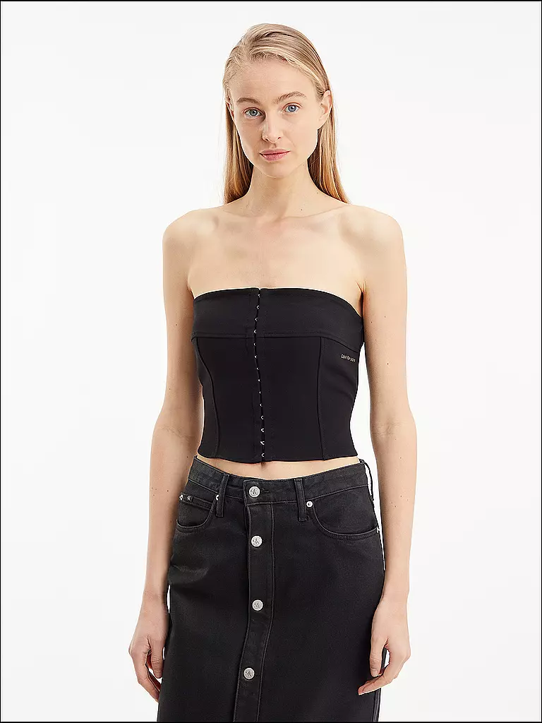 CALVIN KLEIN JEANS Top schwarz