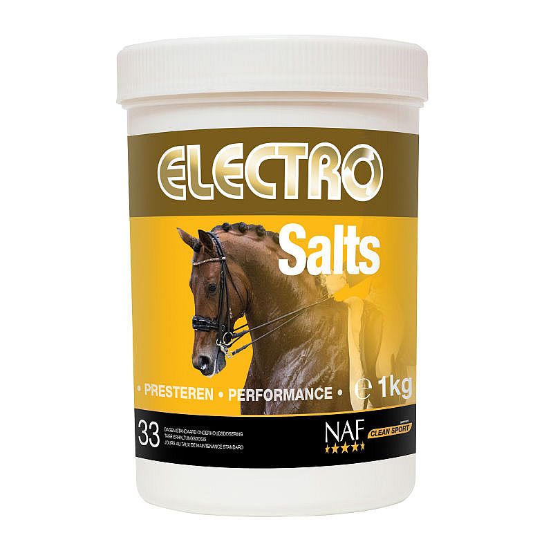 NAF Electro Salts – Voor snel herstel van elektrolytenbalans bij paarden