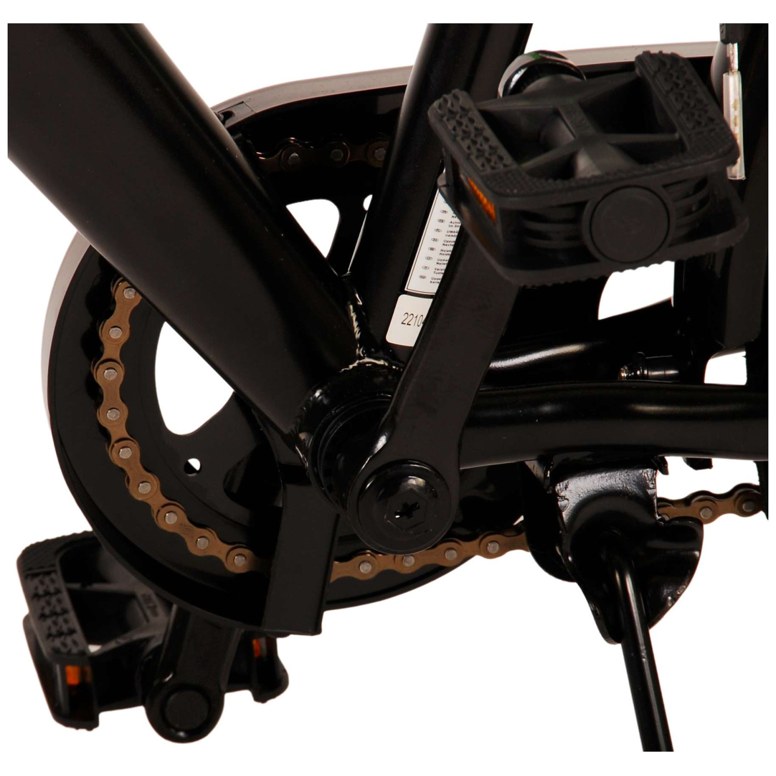 Volare Thombike Fiets - 20 inch - Zwart Groen