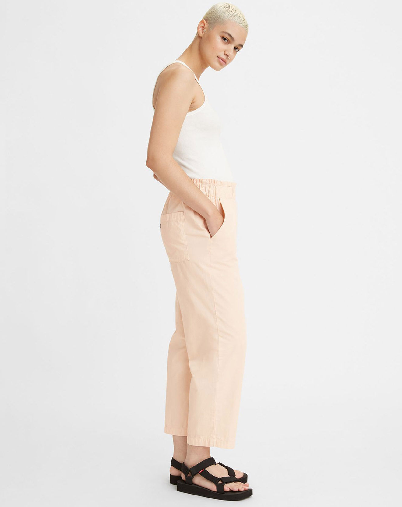 Levi's® Pantalon Scrunchie rose pâle
