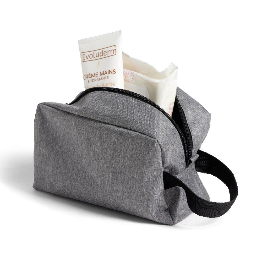 Pochette de rangement polyester L20x9xH12cm - 3 coloris