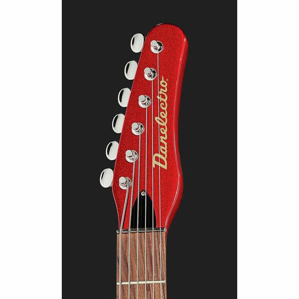 Danelectro 56 Vintage Baritone Red Metall