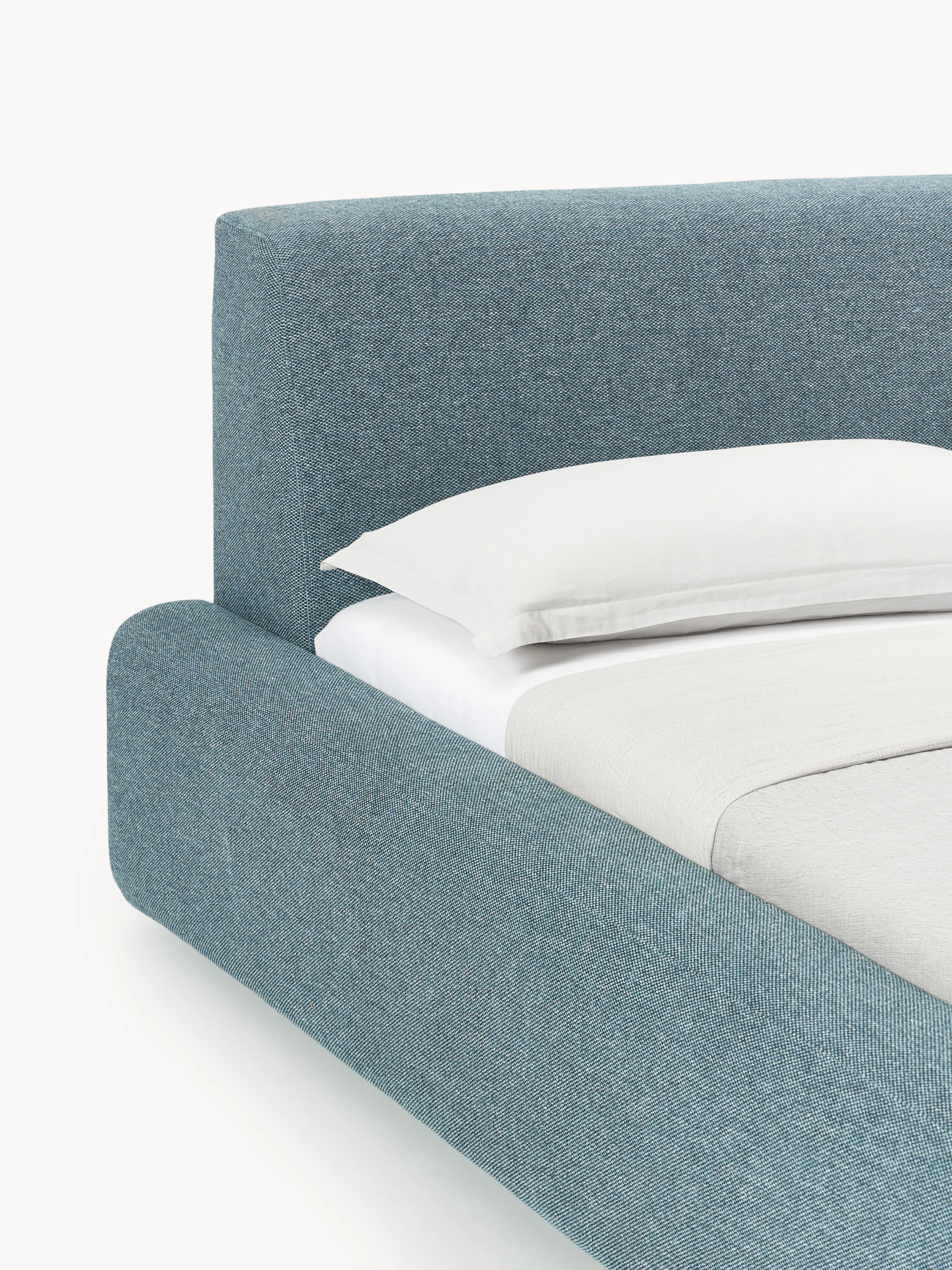 Gestoffeerd bed Melva met opbergruimte