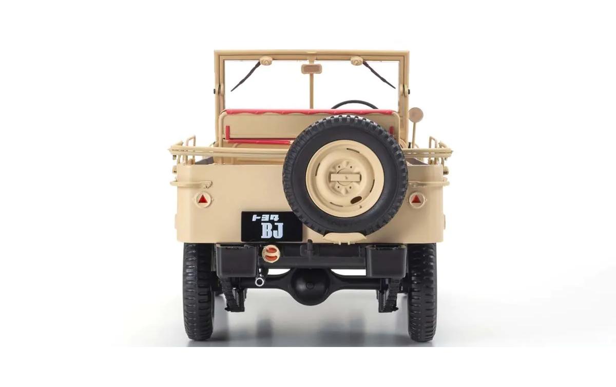 Toyota Land Cruiser BJ Beige, 1:18<br>Detailgetreues Modellauto für Sammler im Massstab 1:18