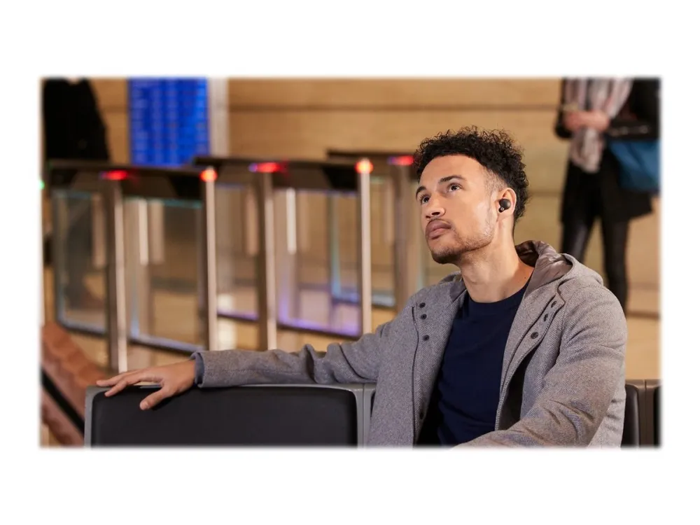 [OUTLET] - Sony WF-1000XM4 - Ægte trådløse øretelefoner med mik. - i øret - Bluetooth - aktiv støjfjerning - sort