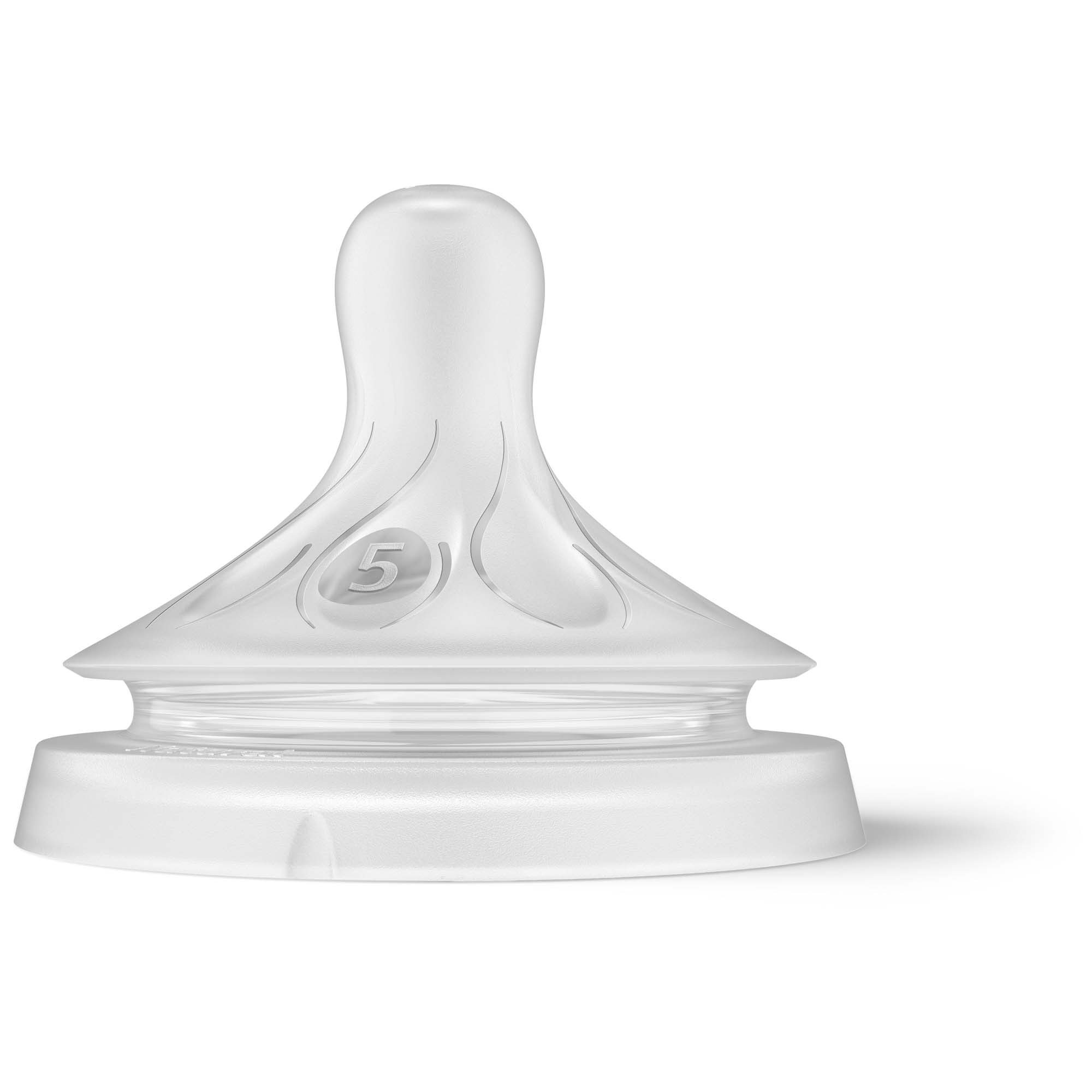 Philips Avent Natural Flesspeen 6M+ transparant