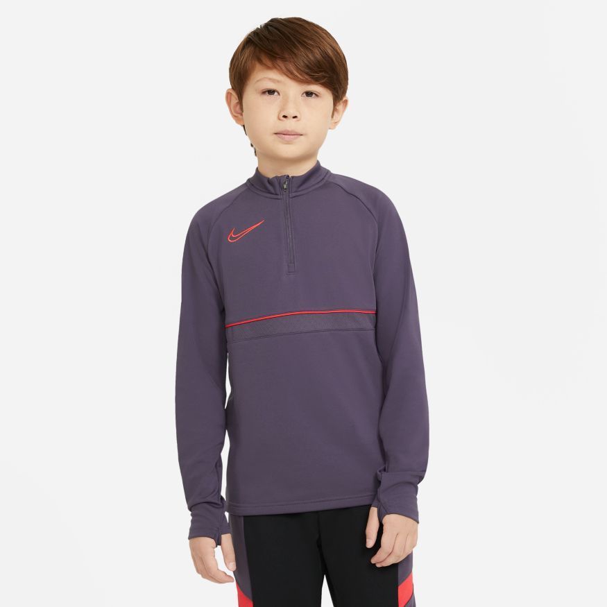 Nike Maillot d'Entraînement Academy 21 Drill Top - Rouge/Blanc Enfant