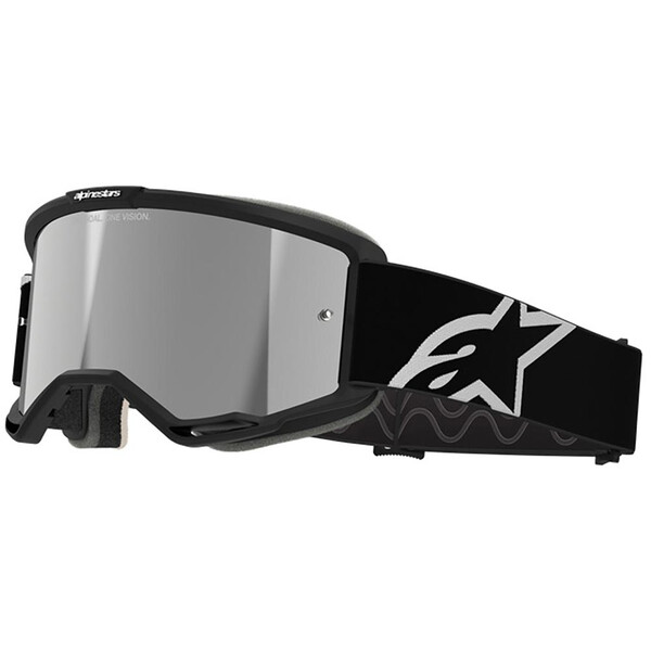 Alpinestars - Masque Vision 5 Corp Mirror Noir / Blanc / Argent
