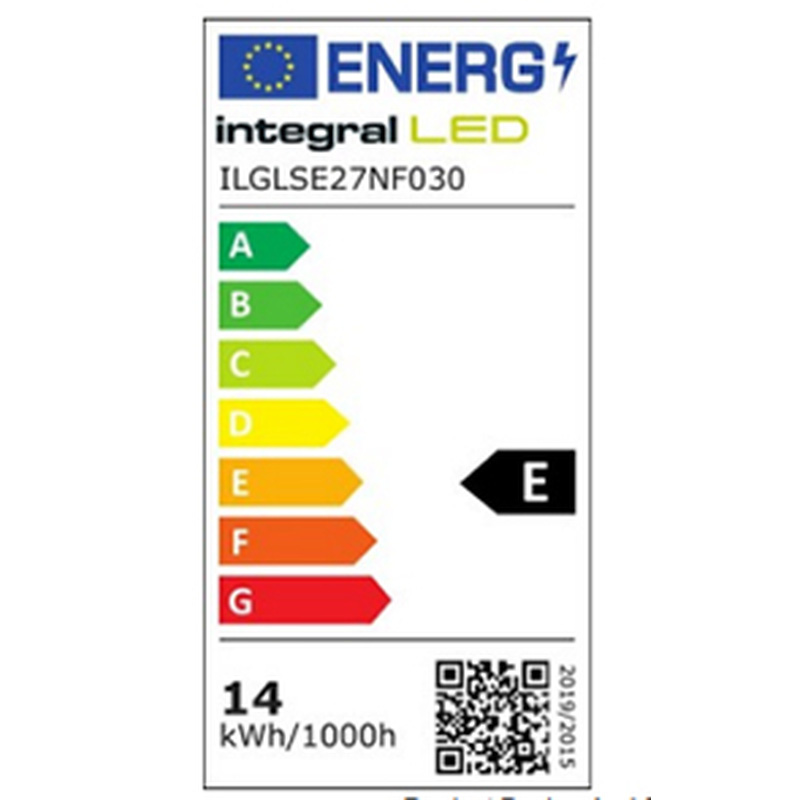 Integral LED lamp standaard mat E27 13.8W 1521lm 5000K