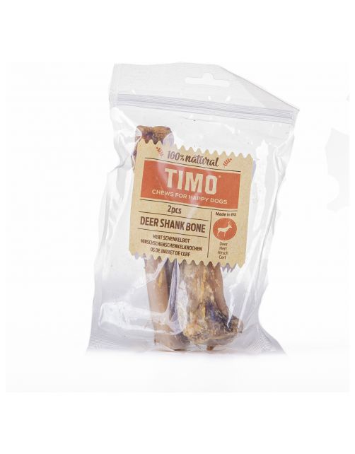 Timo Hert Schenkelbot - Hondensnacks - Hert 2 stuks
