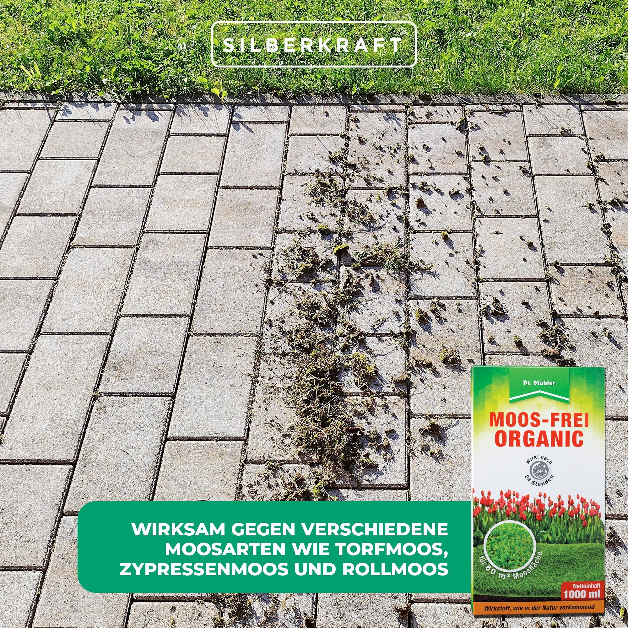 SILBERKRAFT Moos-Frei Organic
