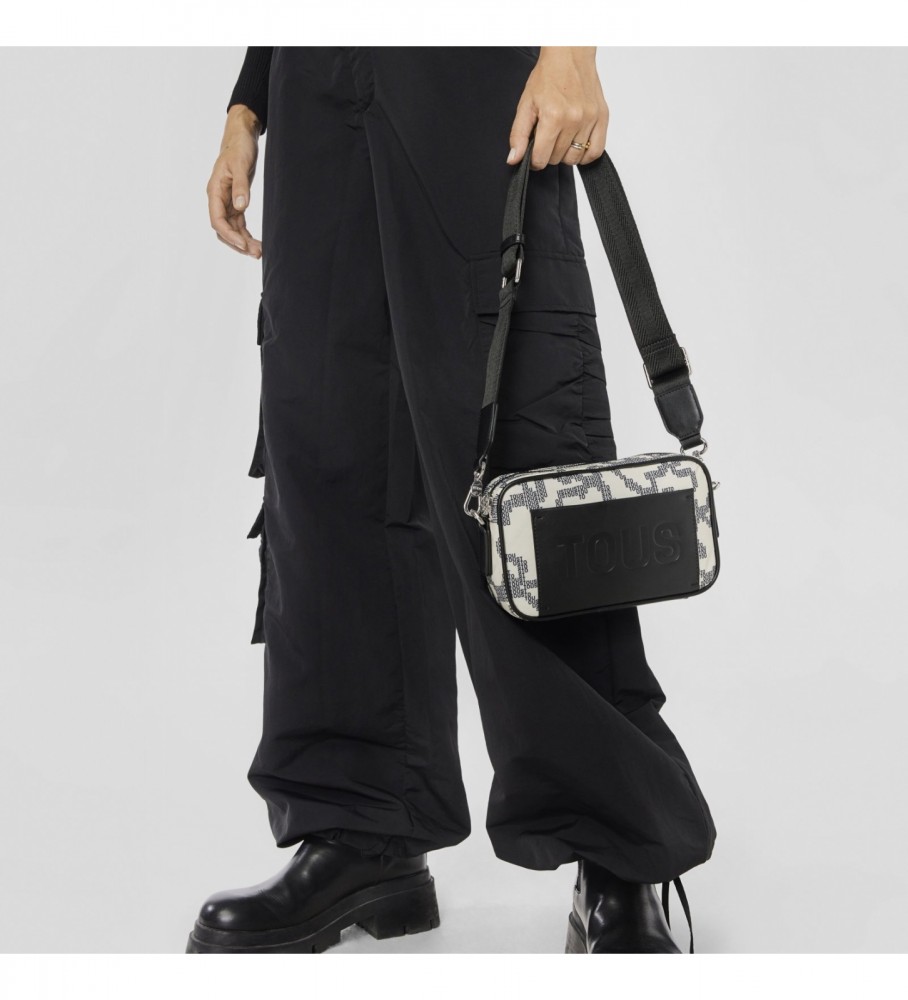 Bolsa de Ombro Tous - Repor K Pix Soft Multi Bege - 13,5 x 22 x 7 cm -