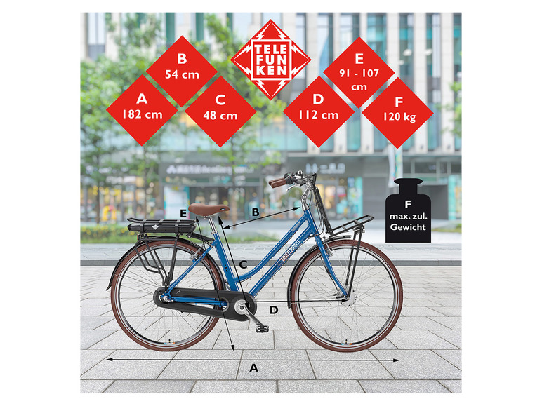 E-bike City RT530 28