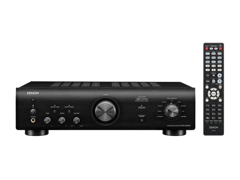 Denon Stereo-Verstärker PMA-600NE Schwarz; Silber Vollverstärker mit 70W Leistung pro Kanal und Bluetooth-Unterstützung