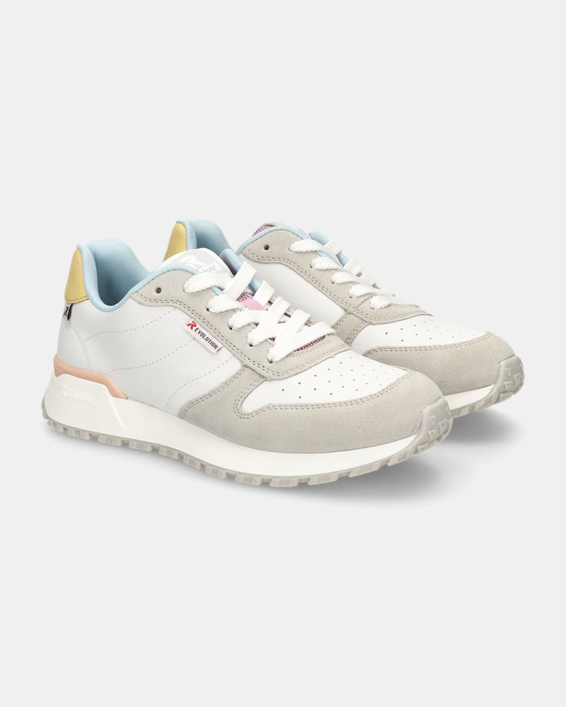 Rieker Lage sneakers  - wit
