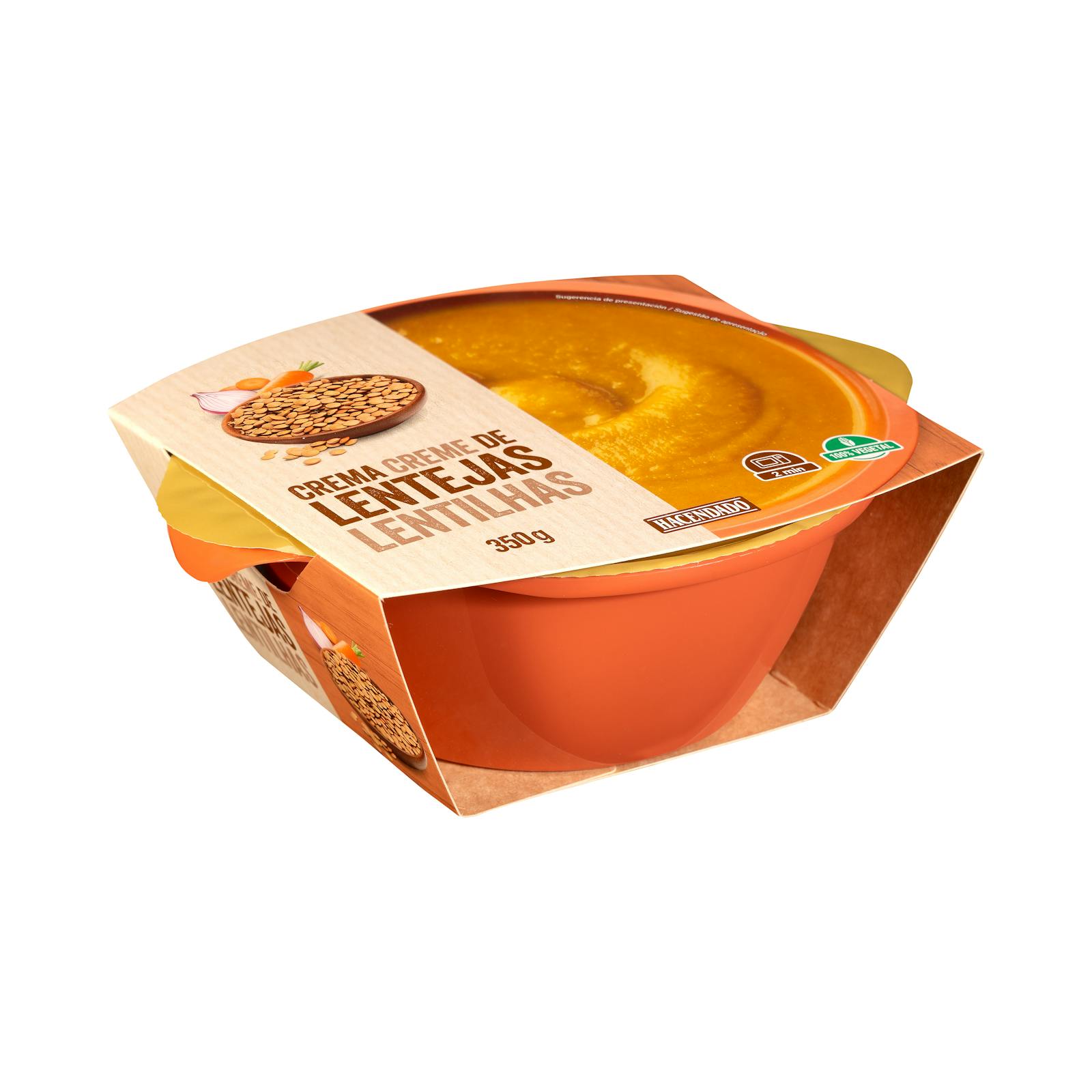 Crème de lentilles Hacendado