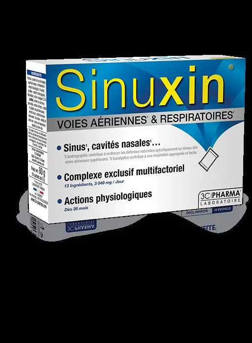 Sinuxin® Voies Aériennes & Respiratoires - 16 sachets