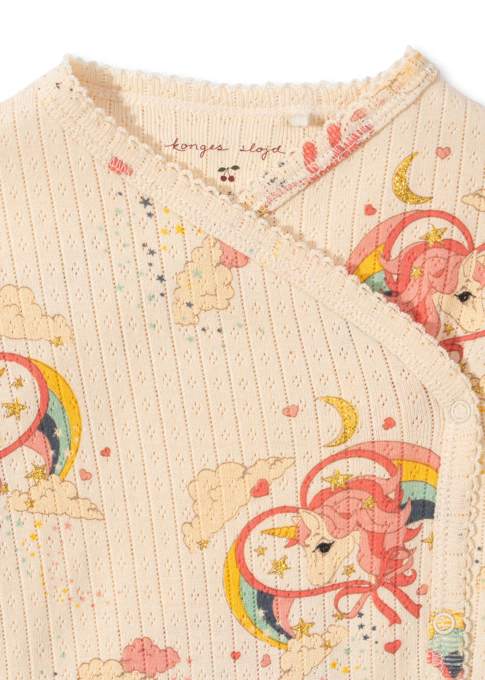 Minnie body til nyfødt - horn stars - 0-1M