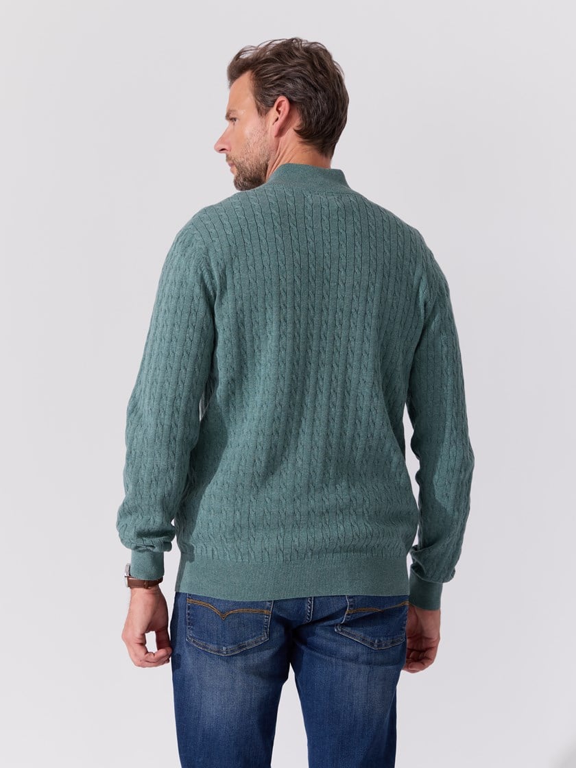 Coast zip genser Sagebrush Green