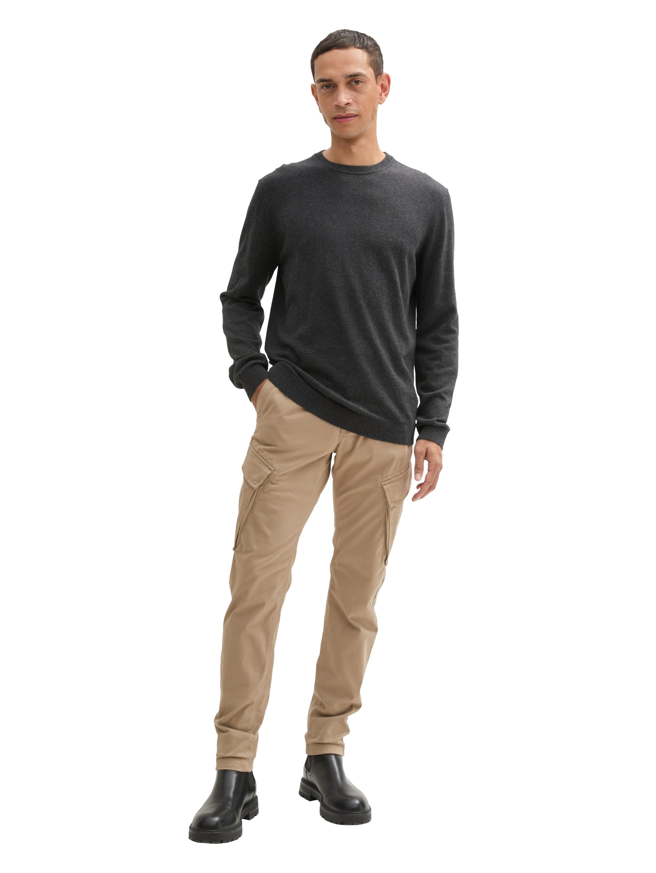 TOM TAILOR Cargohose  mit schrägen Seitentaschen