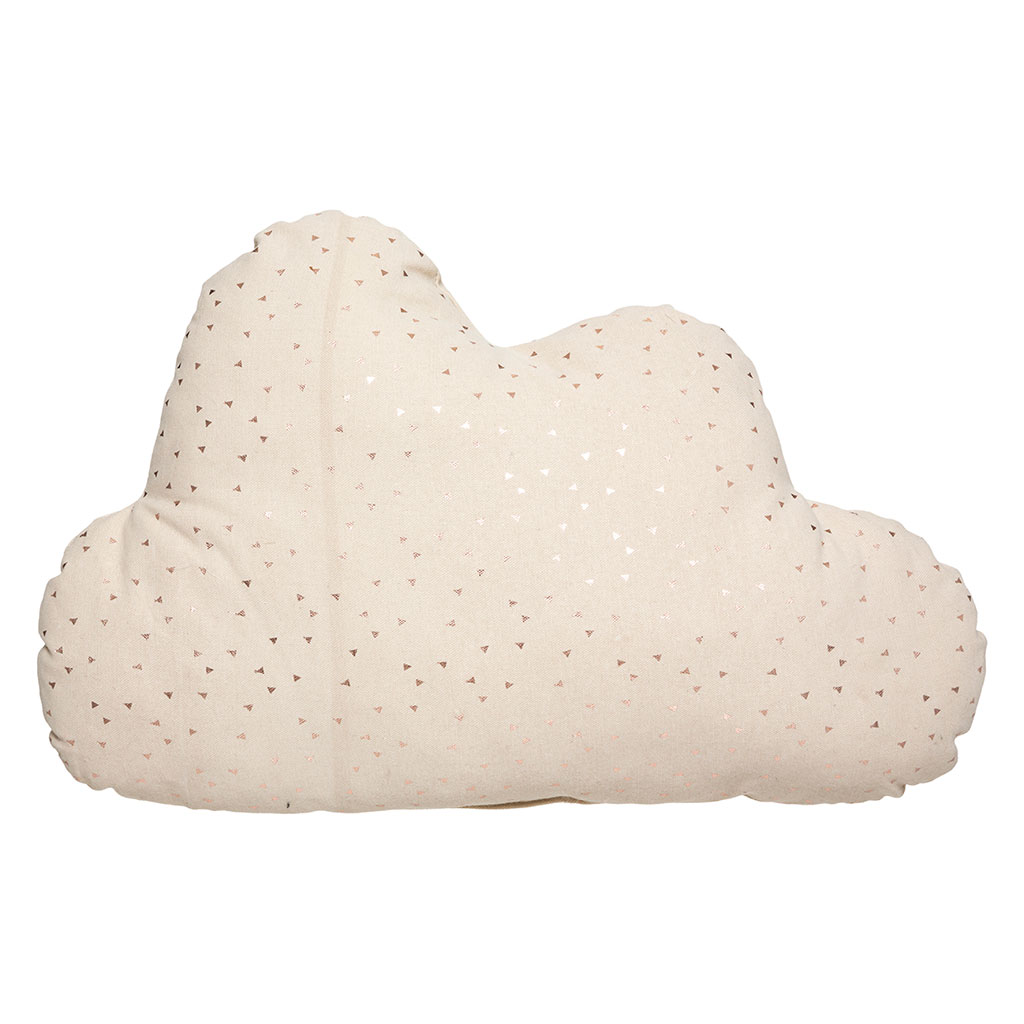 Coussin BERLINGOT nuage beige 45x28x15cm