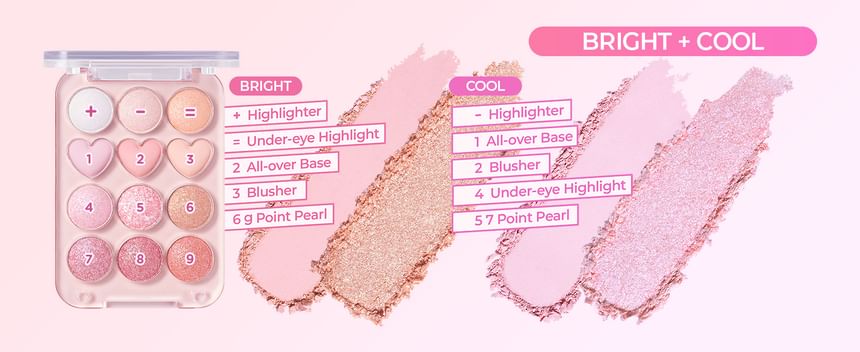 Colorgram - Pin Point Eyeshadow Palette - 5 soorten