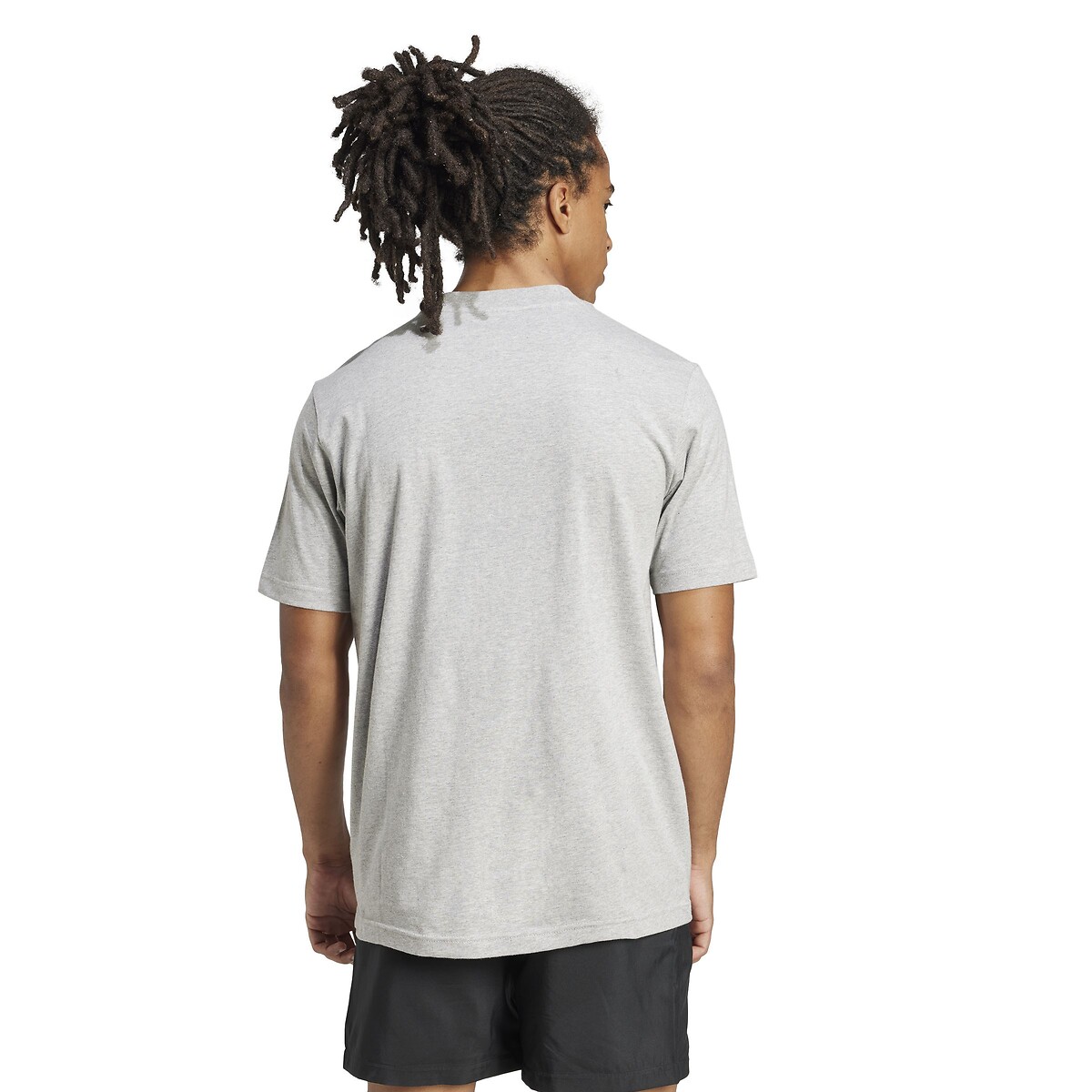 ADIDAS ROUPAS ESPORTIVAS<br>Camiseta de manga curta Essentiel com logo pequeno