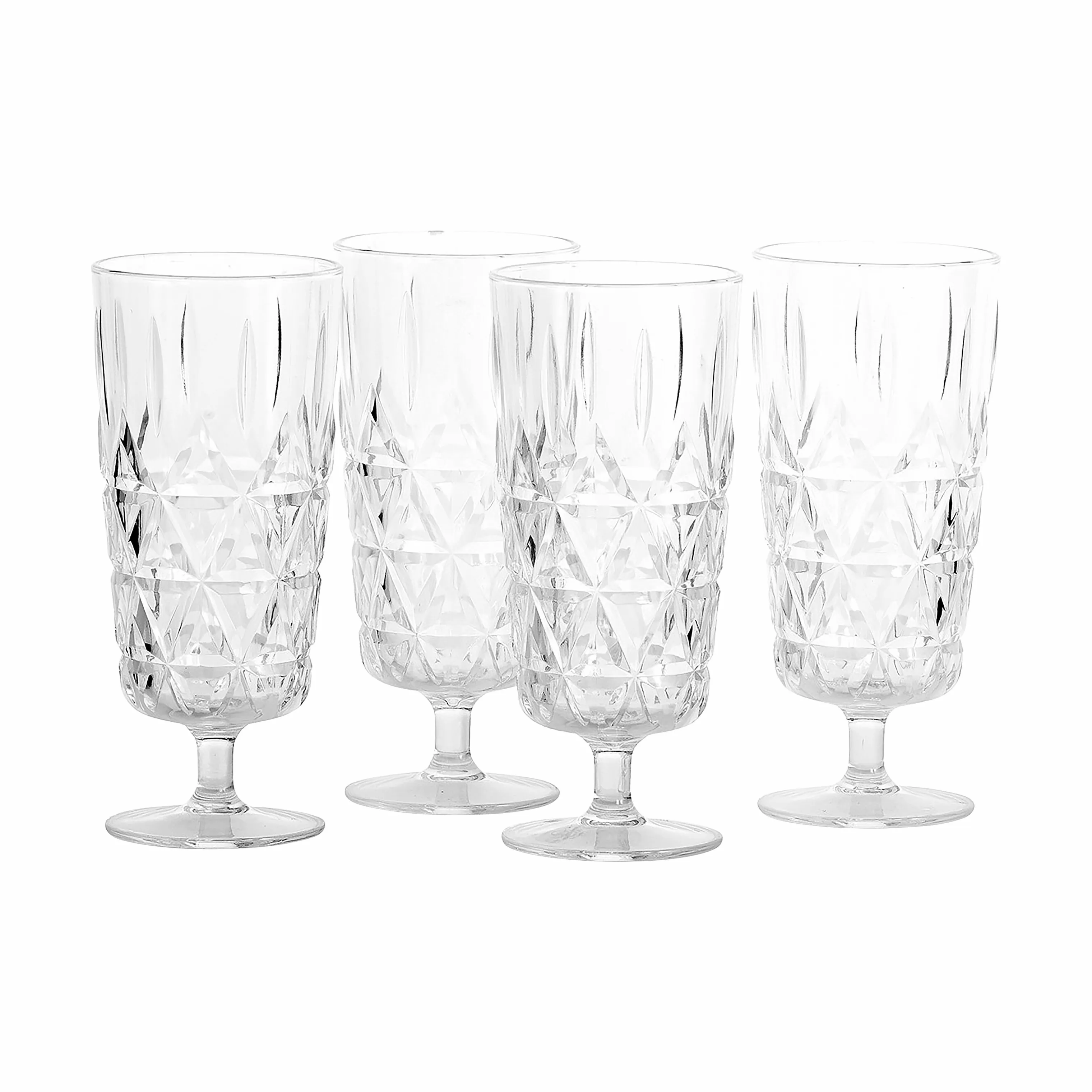 Sagaform Picnic Juni Glas på Fod - 4 stk.