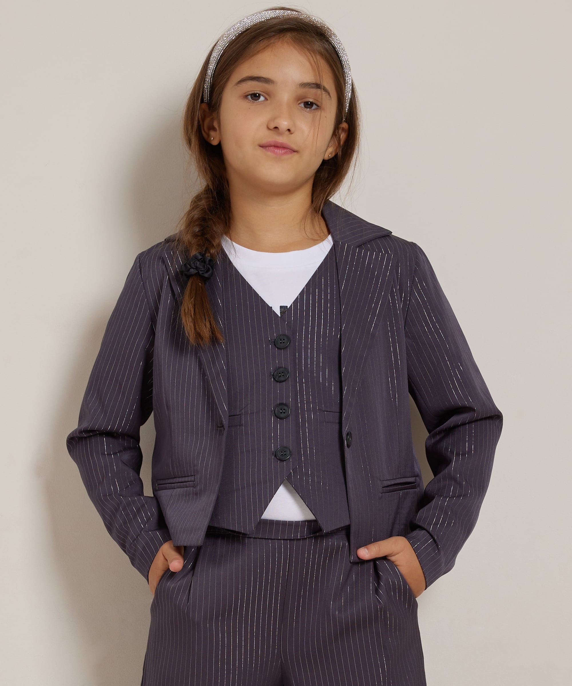 blazer met strepen