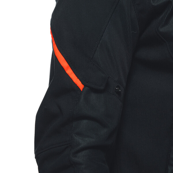 Dainese - Gilet Airbag Smart Jacket LS Sport Noir / Rouge fluo