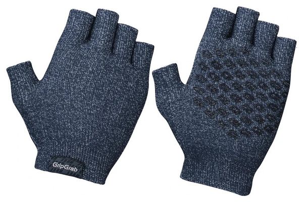 Gants courts en tricot GripGrab Freedom Bleu Navy